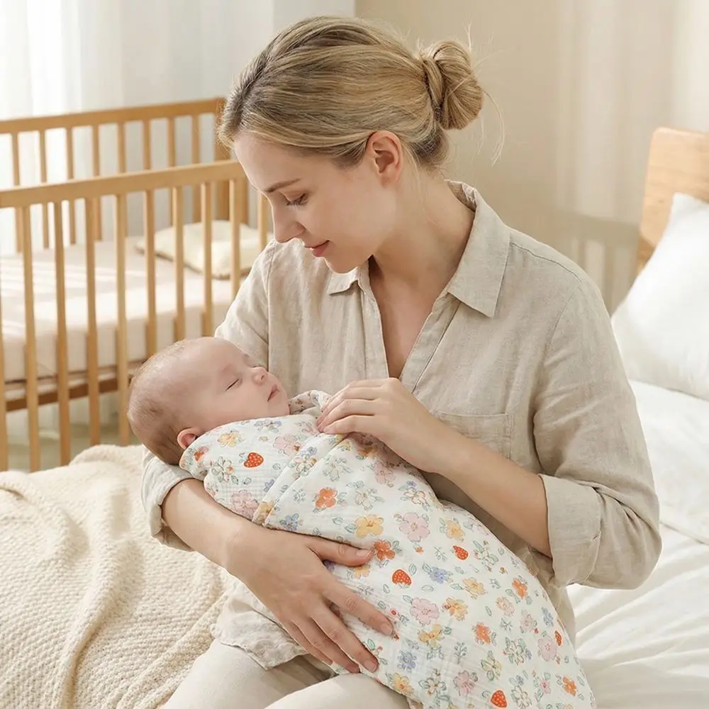 

Fashion Cotton Baby Blanket Soft Cartoon Kids Bath Towel Toddler Sleep Gauze Muslin Swaddle Boy
