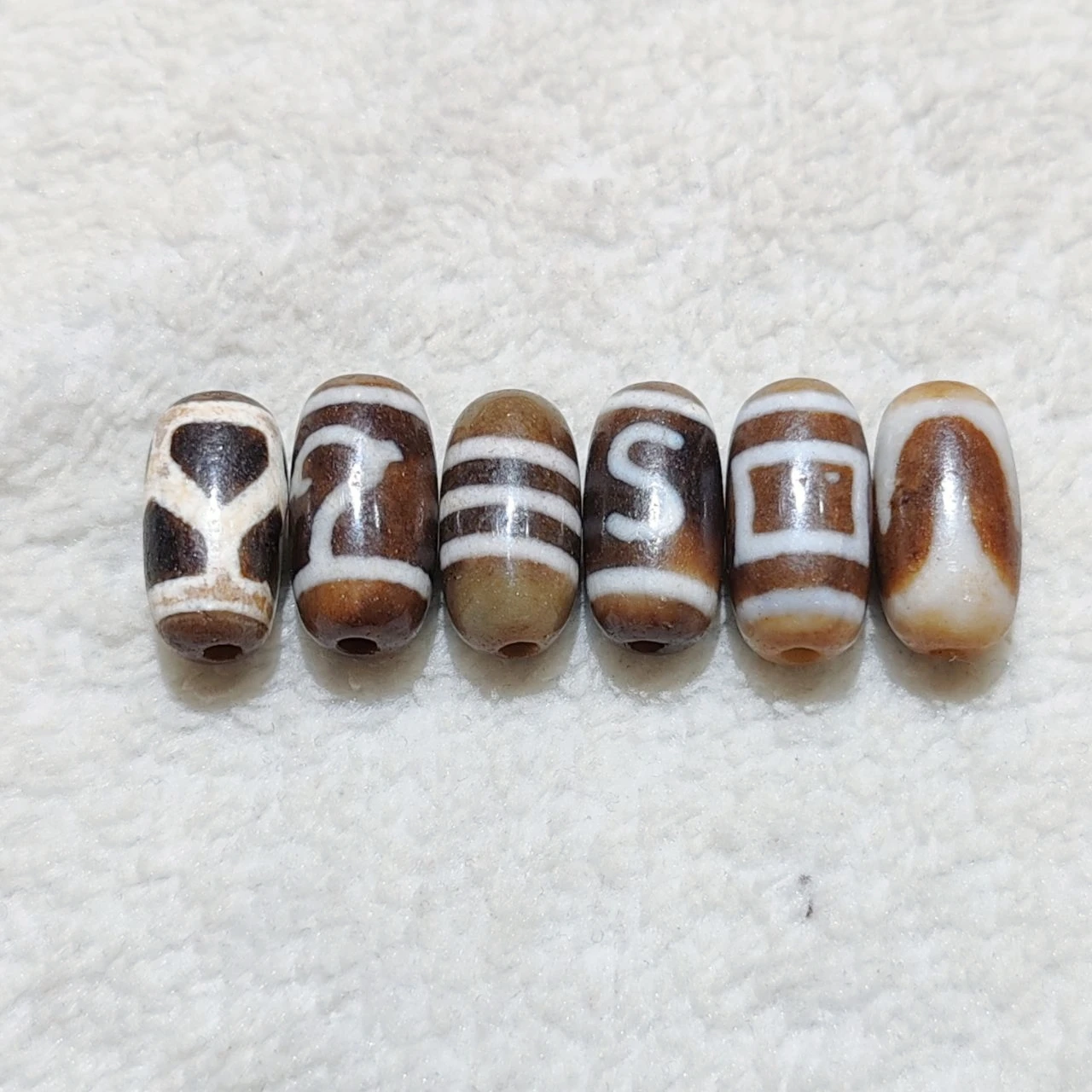 Tibetan Agate Dzi Turtle Shell Degree Busbar Beads and Other Multi totem Heavenly Beads Necklace Pendant DIY Accessories