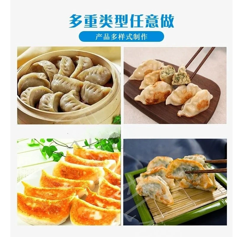 Elecrtic Dumpling Machine Stainless Steel Automatic Fold Maker Press Molder Dumpling Machine Dumpling Maker Equipment