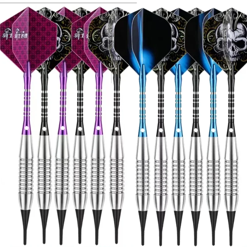 

3 Soft Tip Darts Indoor Family Bar Entertainment Competitive Safety Darts with Storage Box Exquisite Halloween Gifts