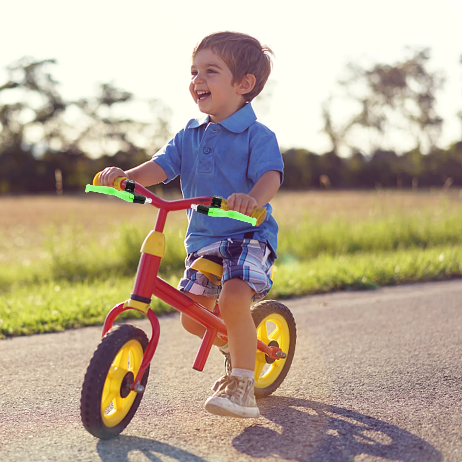 

2Pairs Bike Brake Lever Metal Plastic Bicycle Brake Handlebar Wear Resistant Easy Operate Bike Brakes Braking Part