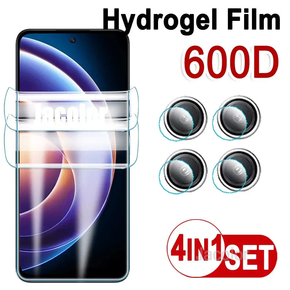 

4IN1 Hydrogel Film For Xiaomi Redmi Note 12R 12 R Pro 5G Plus 12Pro 12Pro12Pro Xioami Xiomi Note12Pro Water Gel Screen Protector