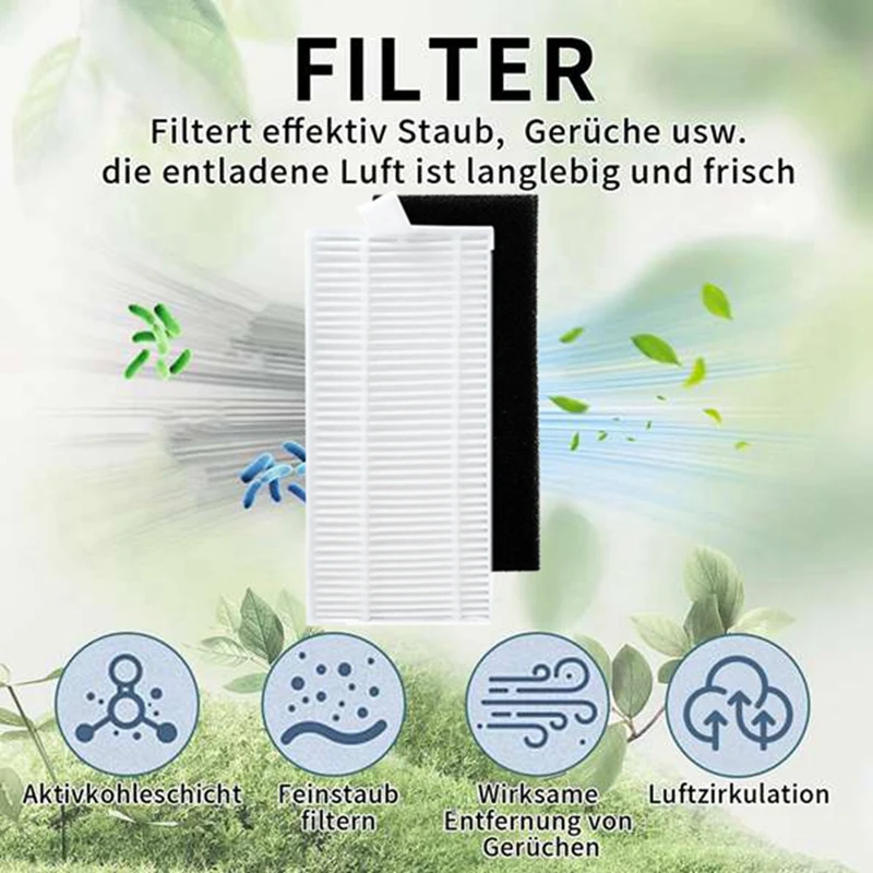 Hepa Filter für Cecotec Conga unsterblich/unsterblich/Kabum Smart Zubehör Staubsauger Teile Ersatz Kit