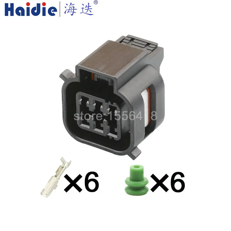 

1-20 sets 6pin auto housing plug MG 643866-5 sealed electrical wiring harness waterproof plug connector MG643866 MG653863-5