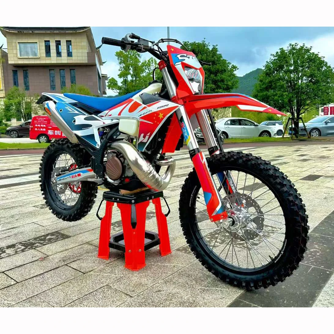 Hengjian S7-Z300 Single-cylinder Two-stroke Water-cooled Off-road Motorcycle Engine Moto Cross 293.2CC Dirt Bike