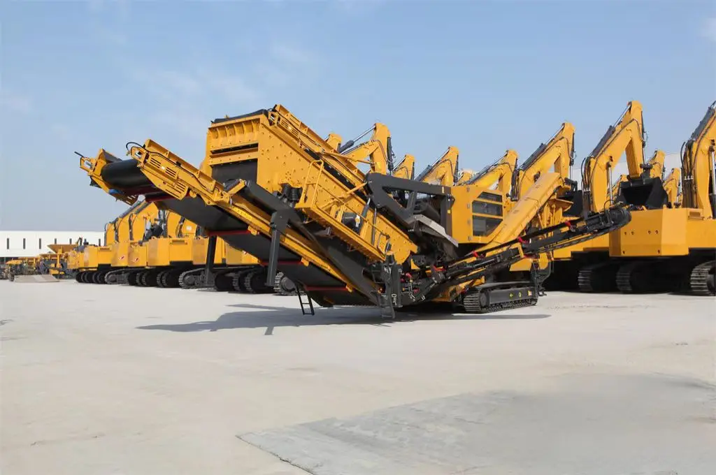 450t/h Mining Impact Crusher Mobile Impact Crushing Station