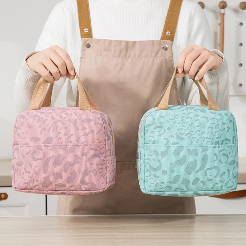 1Pc Thermische Lunchtas Duurzaam Waterdicht en Draagbaar Kantoor Lunchbox Ijs Geïsoleerde Case Camping Ins Bag Voedselzak voor kinderen