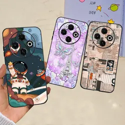 Phone Case for Tecno Spark 30C 4G kl5 kl5n Capa astronaut Style Painted Soft Silicone TPU Shells for Tecno Spark 30 C Bag