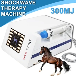 300MJ Shockwave Therapy Machine For Horse Pain Relief Professional Horse Animals Veterinary Shock Wave Physiotherapy Device