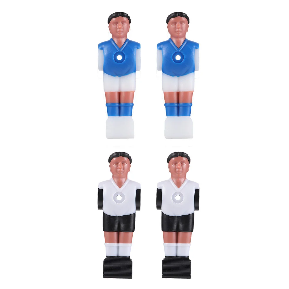 

4 Pcs Football Toy Soccer Figurines Table Component Foosball Player Children Toys