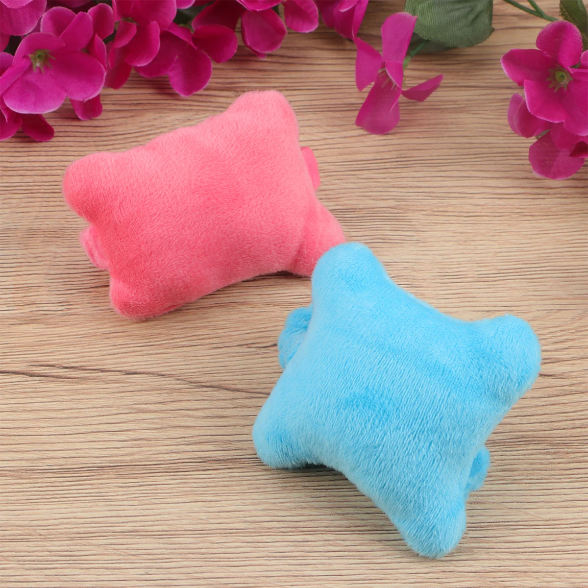

2pcs Cute Bow Mouse Support Anti-Lost Moveable Wrist Pad Wristband Guard Soft Crystal Wool Pp Cotton Comfortable Hair