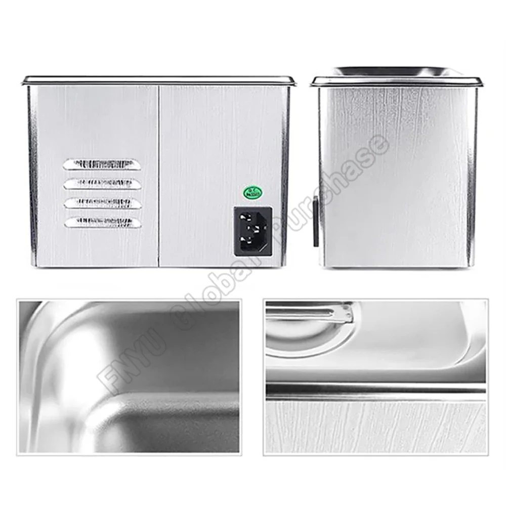 BK-2400 700ML digitale ad ultrasuoni cleane AC110/220 Per Uso Domestico PCB occhiali cinghia della vigilanza dei monili strumenti di Pulizia del pulitore ad ultrasuoni