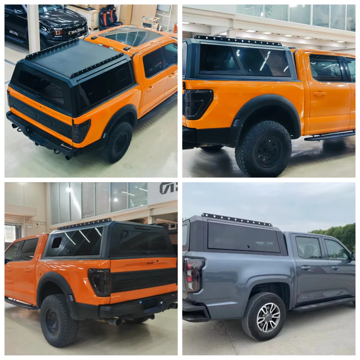 

STLF Factory Direct 4x4 Offroad Aluminum Waterproof Dustproof Canopy Tub Cover High Quality Full Glass High Canopy