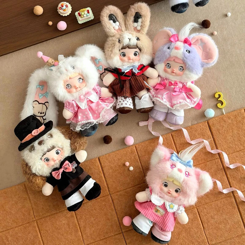 Nommi Treasure Collector Series Blind Box Surprise Bag Pendant Trendy Toy Mystery Room Cute Anime Vinyl Plush Adorable Doll Gift