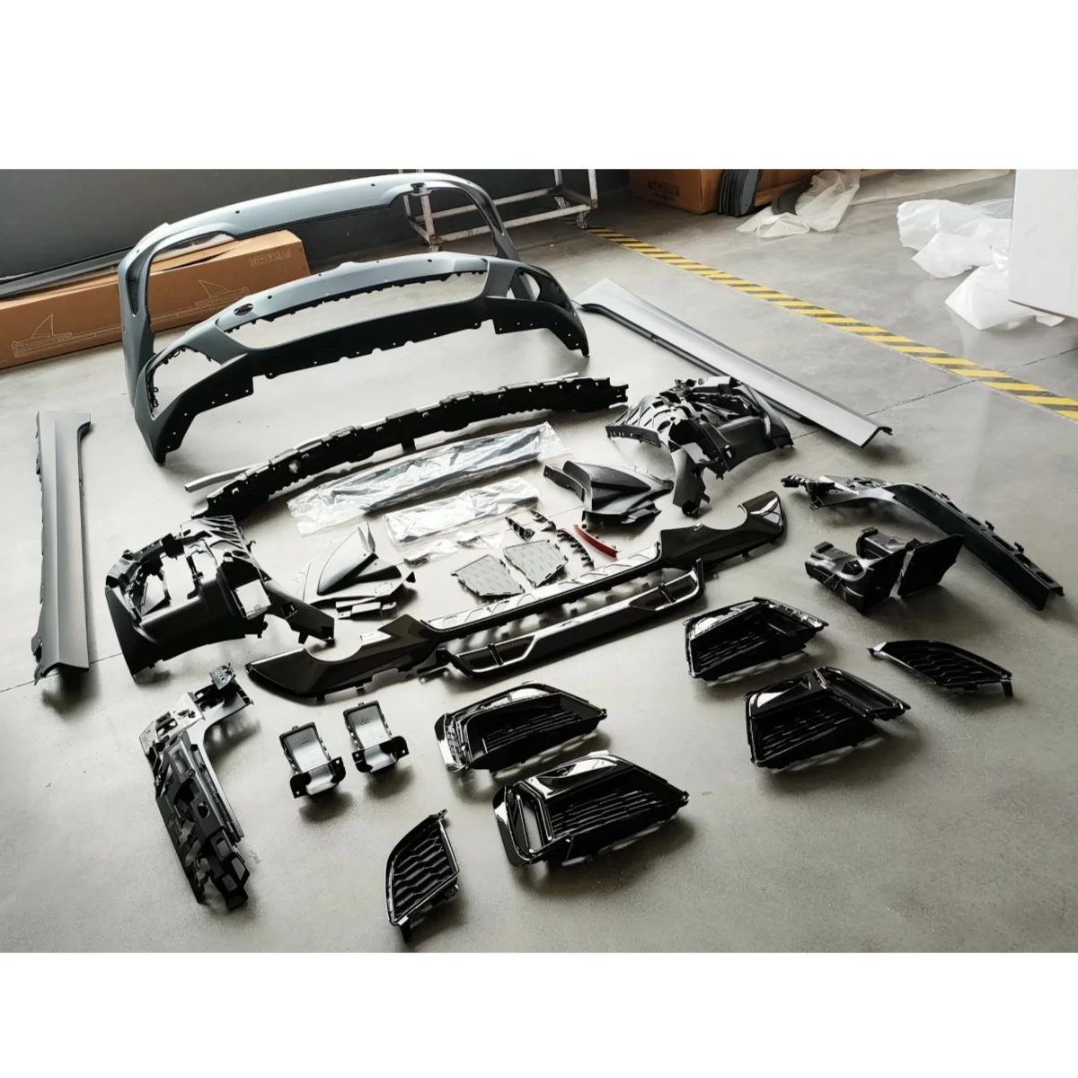 

For BMW 3 Series G20 325i 330i 340i M340i Body Kit MT Style Body Kit 2019 2020 2021 Polypropylene Car Front Bumper