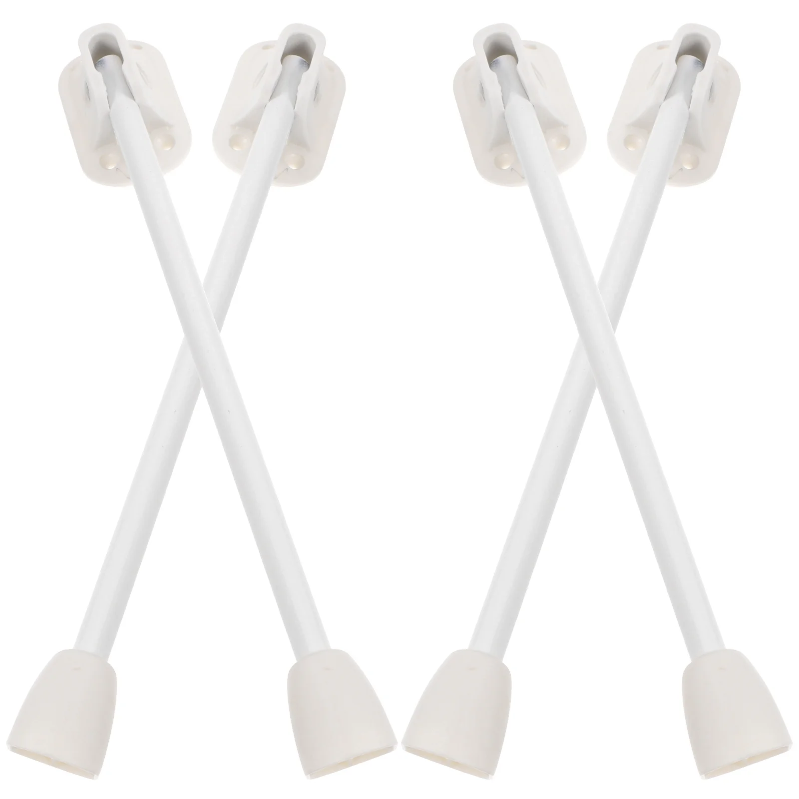

4 pcs Foldable Table Legs for Desk Adjustable No Punching White Office Furniture Sturdy Metal Table Legs Practical