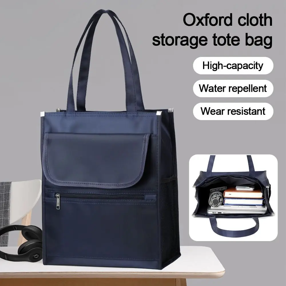 

Useful Oxford Cloth File Bag Large Capacity Multi-Layer Document Bag Dust-proof Document Organizer Office Supplies