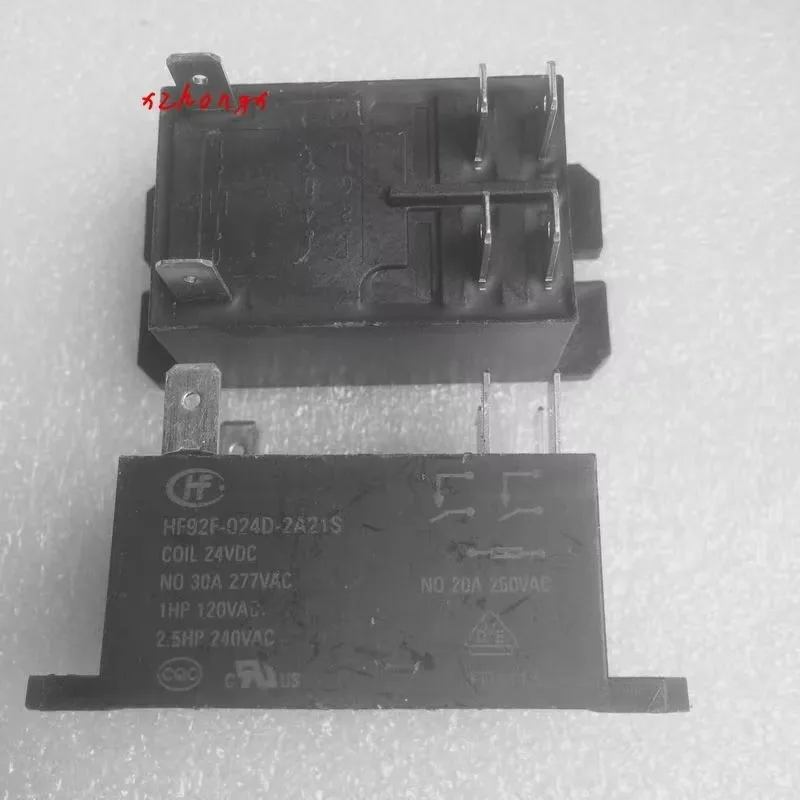 Hf92f-012d-2c22f relay 12VDC 8-pin 30A 277VAC