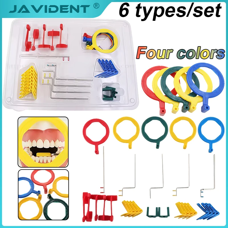 1 ensemble de positionneur de film radiographique dentaire, support de film intra-oral pour radiographie, localisateur, outil dentaire pour laboratoires dentaires 1