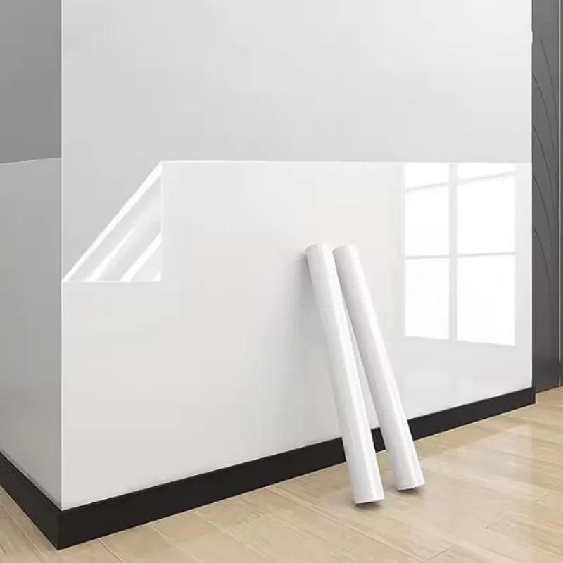 45cm Wide Invisible Electrostatic Adsorption Kitchen Oil-Proof Film, Transparent Removable Wall Protector Sticker, Anti-Grease C