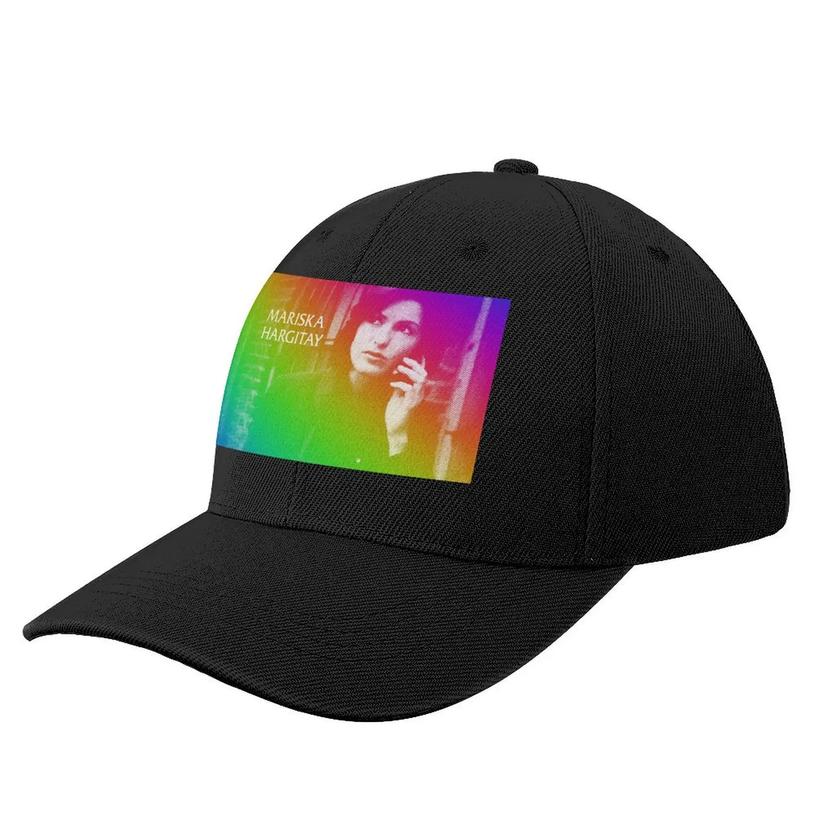 rainbow mariska title card Baseball Cap Gentleman Hat Anime Hat Snapback Cap Sun Hats For Women Men's