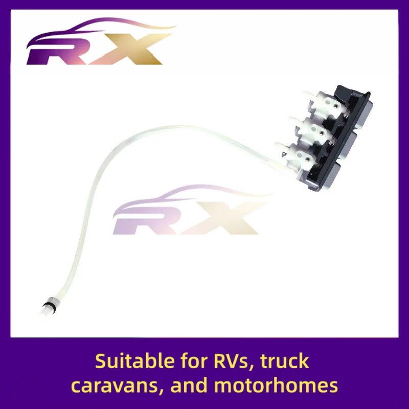 29074-02/04E لـ RV Caravan Motorhome ISRI، أجزاء إصلاح منظم الخصر الهوائي الأيمن لمقعد الشاحنة، مفتاح الصمام الثلاثي #4