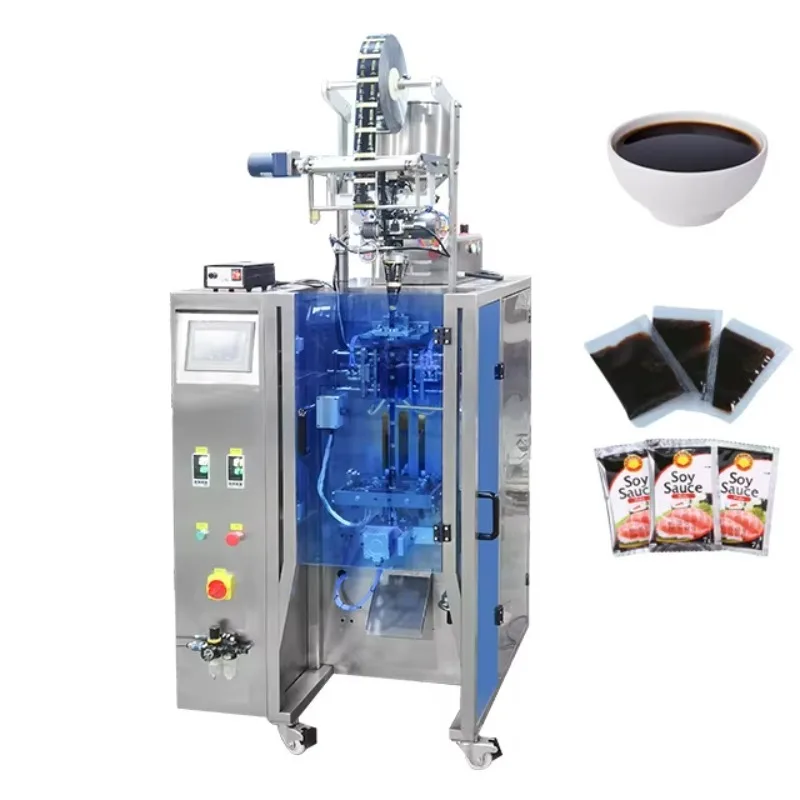 FL Customized High Efficiency Small Sachet Filling Packaging Machine Lrregularity Shaped Bag Energy Liquid Gel Packing Machine