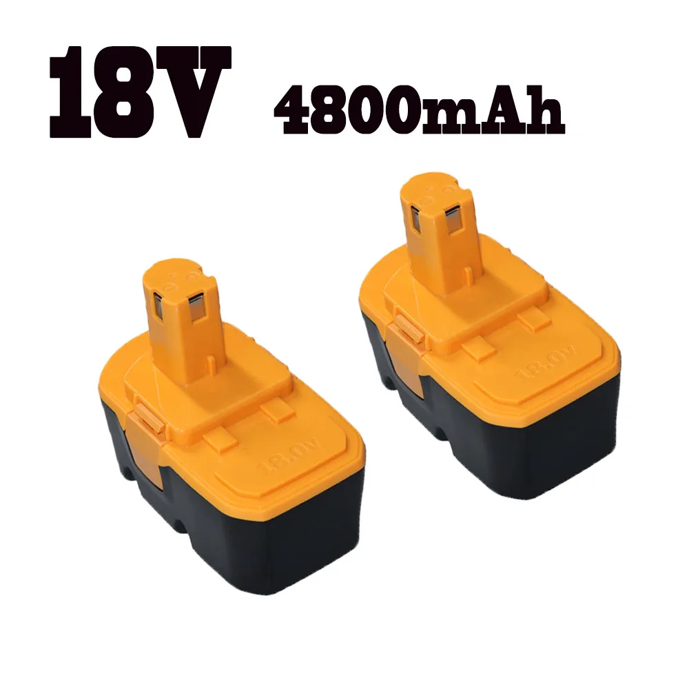 Suitable for RYOBI18V4800mAh replacement electric tool nickel hydrogen battery. Applicable models: BID-1229, B-1230H, TF11001302