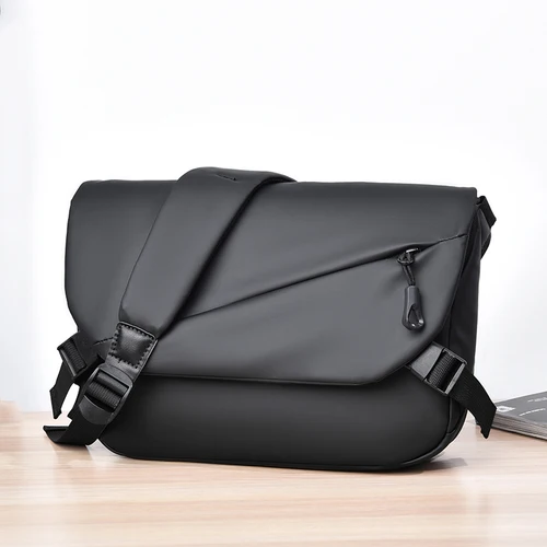 Bolso táctico impermeable para hombre, moderno y minimalista, para exteriores, bolso de hombro individual, cruzado deportivo resistente al desgaste de gran capacidad