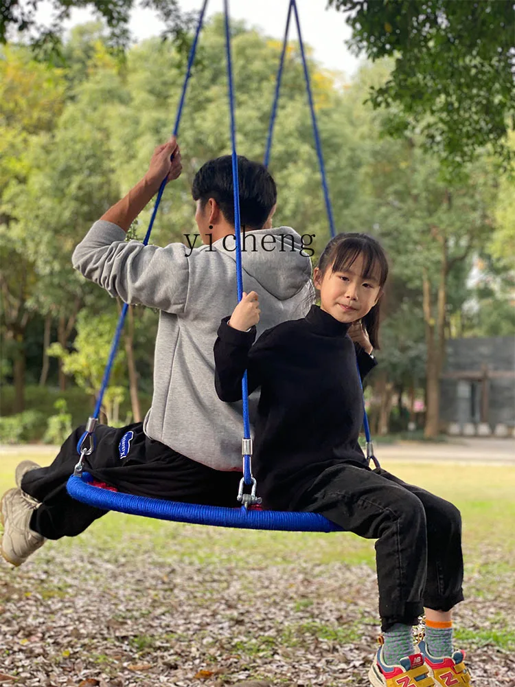 XL Swing Indoor and Outdoor to Swing Suspension Toys Early Education Climbing Multi-Person Rocking Chair Outdoor