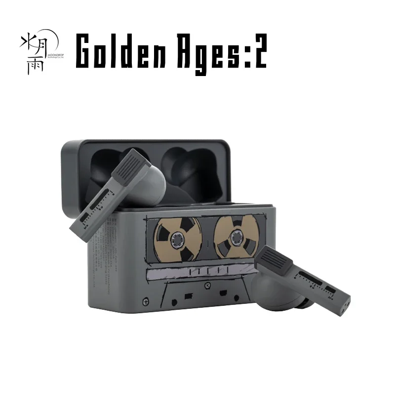 MOONDROP Golden Ages 2 TWS HiFi Wireless In-ear Earphone LDAC ANC