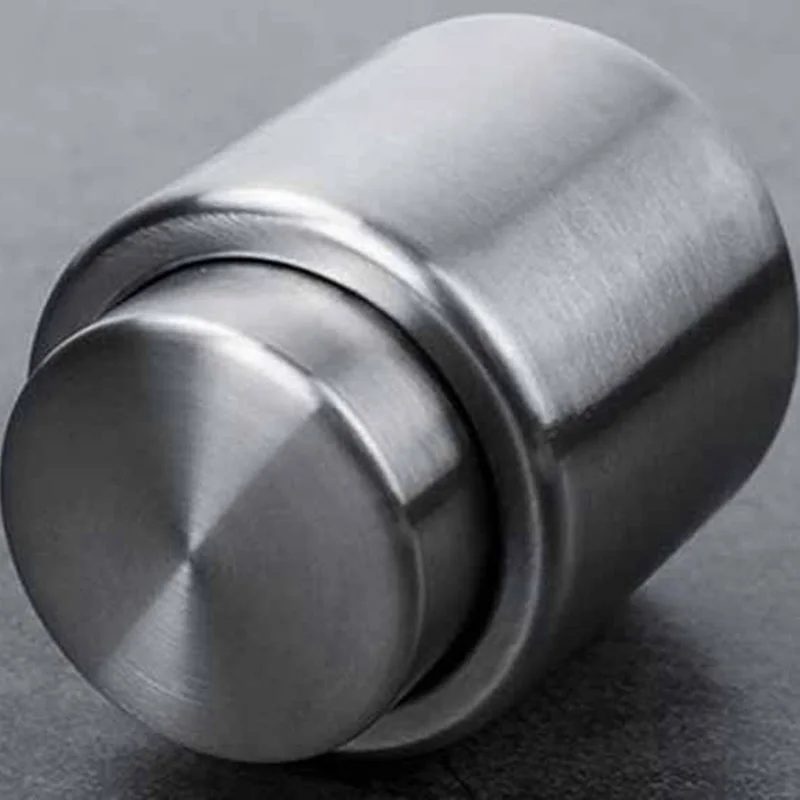 Vendita calda 6 pezzi in acciaio inox tipo Push tappo del vino sigillo sottovuoto pompa sigillante tappo del vino rosso sigillante Bar strumenti coperchio della bottiglia cucina