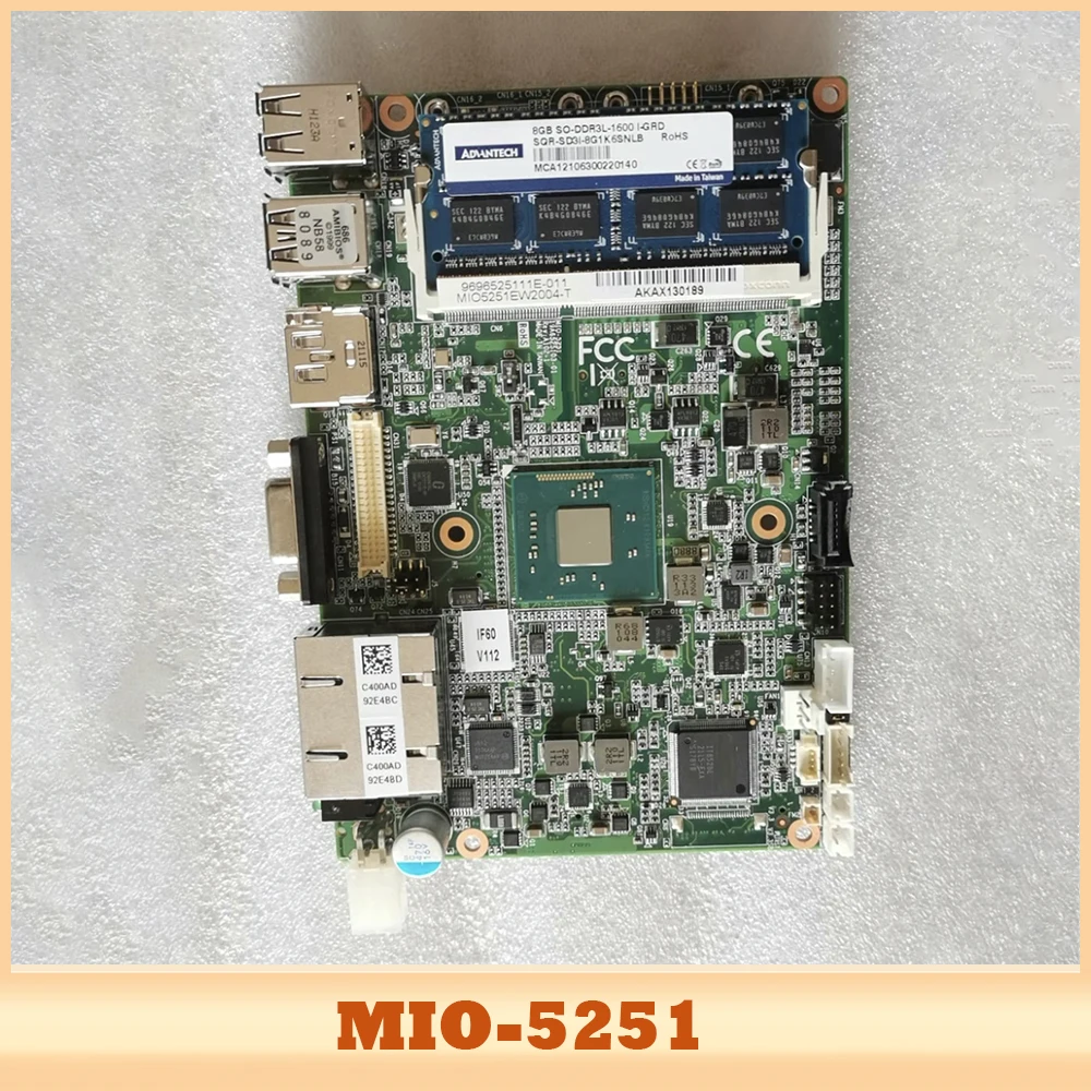 Industrial Control Motherboard MIO-5251 For Advantech