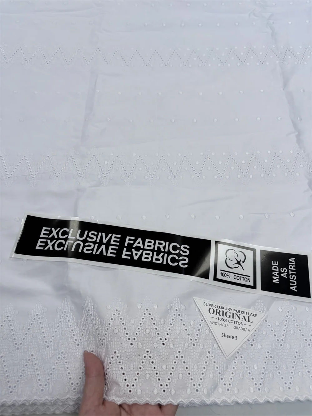 

High Quality Swiss Voile Lace In Switzerland 100% Cotton Polish Dry Men Dress Lace fabric For Wedding Dresses Africa Fabr M468-1