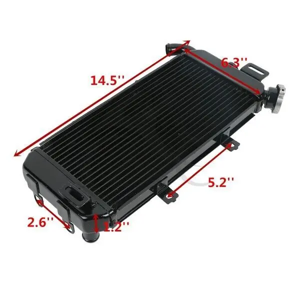 Suitable for Motorcycle Radiator Ninja 650R Water Tank 2006-08 ER6N F