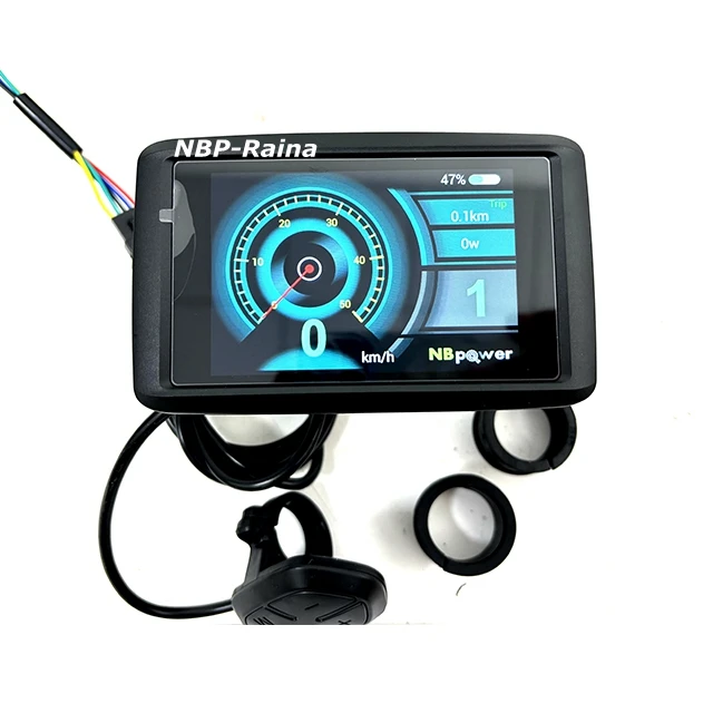 Set Kontroler Tahan Air Sabvoton MQCON SVMC7280/100/150/200A dengan Layar dan Throttle untuk Kit Sepeda Listrik 3KW-8KW