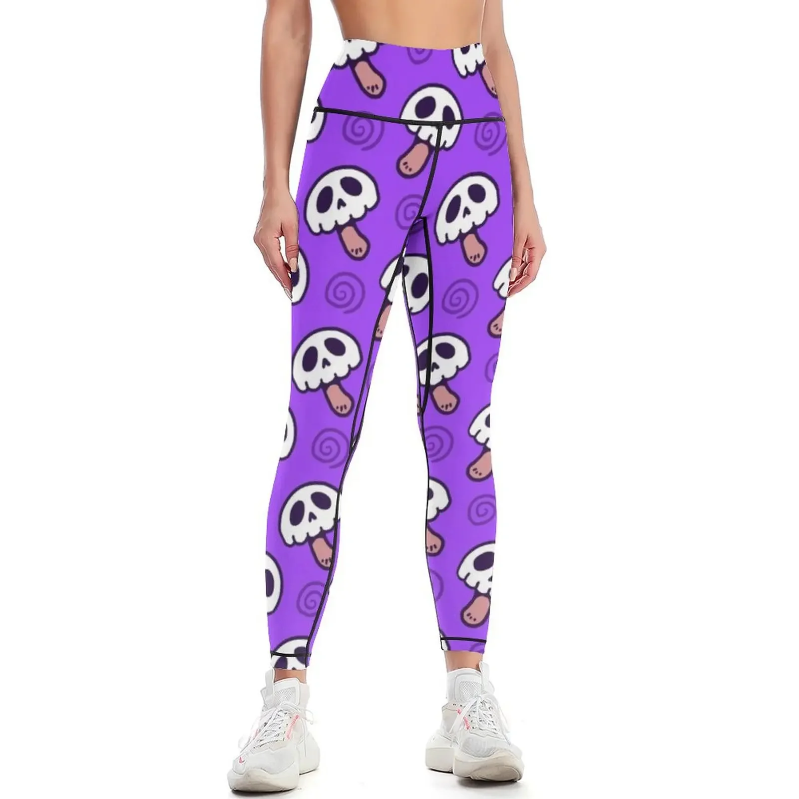 

Skull Mushrooms Leggings Women sportwear sportswear woman gym 2025 Womens Leggings