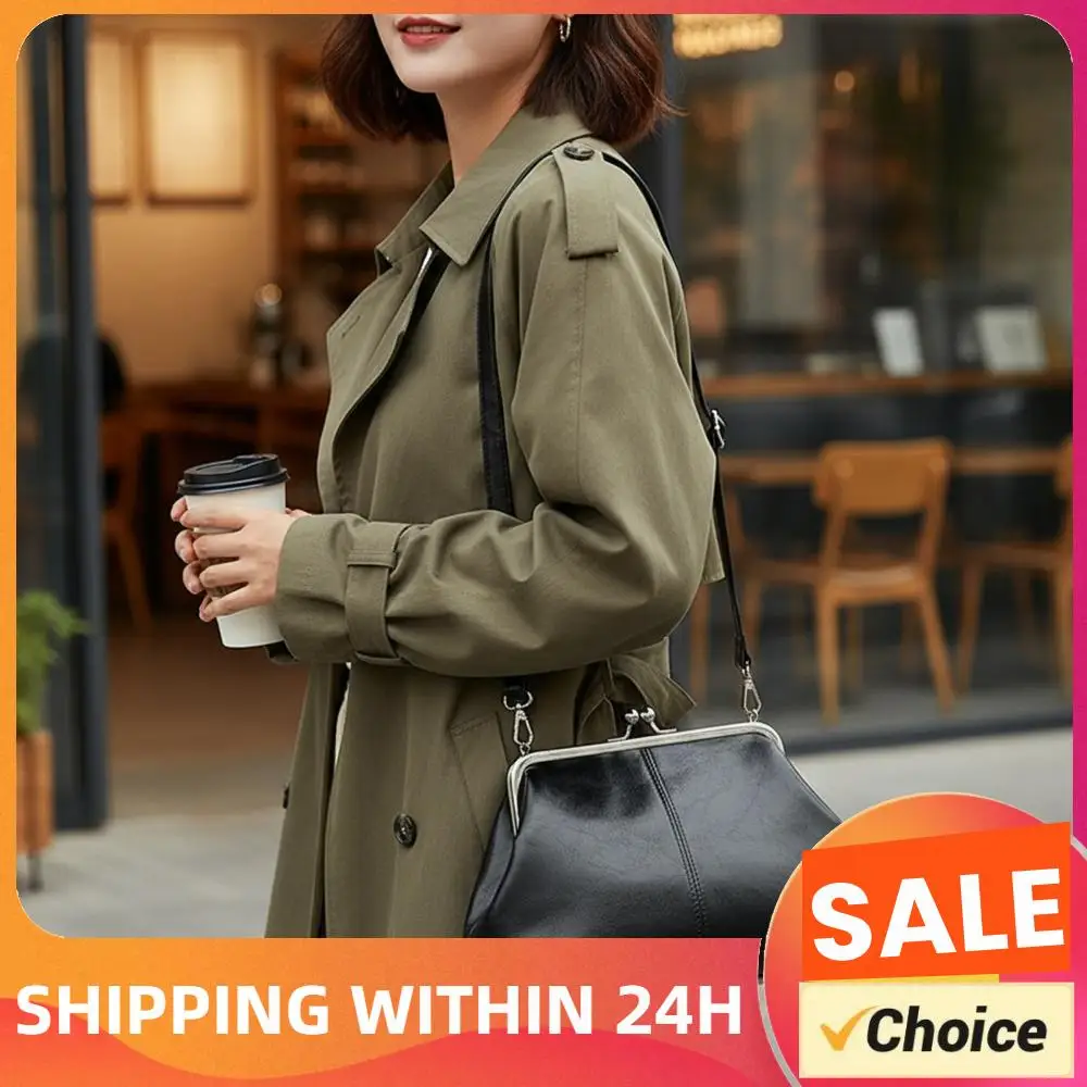 

Women Girls PU Leather Large Capacity Shoulder Bag with Adjustable Strap One Shoulder Crossbody Bag for Daily Commuting Travel