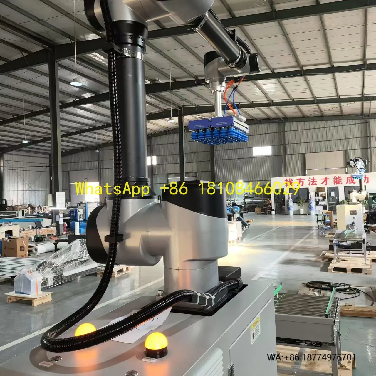 High precision Automatic Cobot Robot Palletizer Arm Gripper Carton Case Palletizer Stacking Robotic Palletizing Machine for 30kg