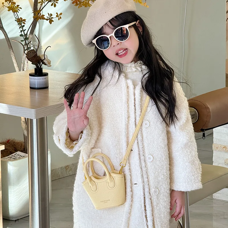 Children's Vegetable Basket Crossbody Bag Simple Women's Shoulder Purse Handbag Designer Mochilas Mujer