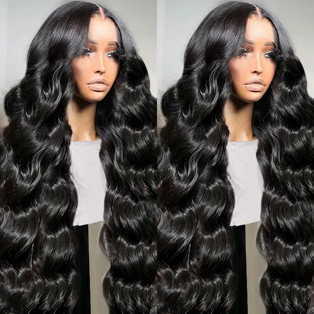 30 40 Inch 13x4 13x6 HD Body Wave Lace Front Wig Pre Plucked Loose Wave Lace Frontal Wig 100% Human Hair Wigs For Women 250%