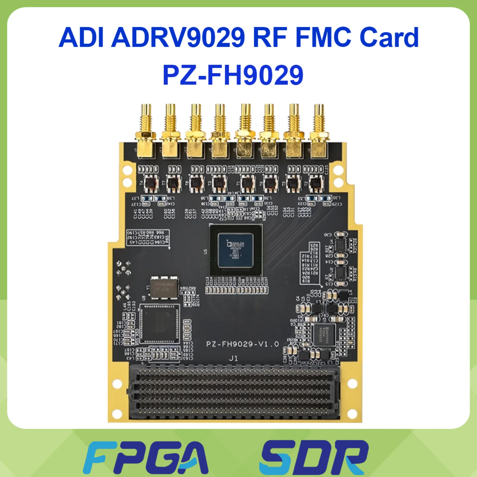PZ-FH9029 SDR Software Defined Radio Demo Board 16bit ADC 14bit DAC ADI RF ADRV9029 HPC FMC Daughter Card