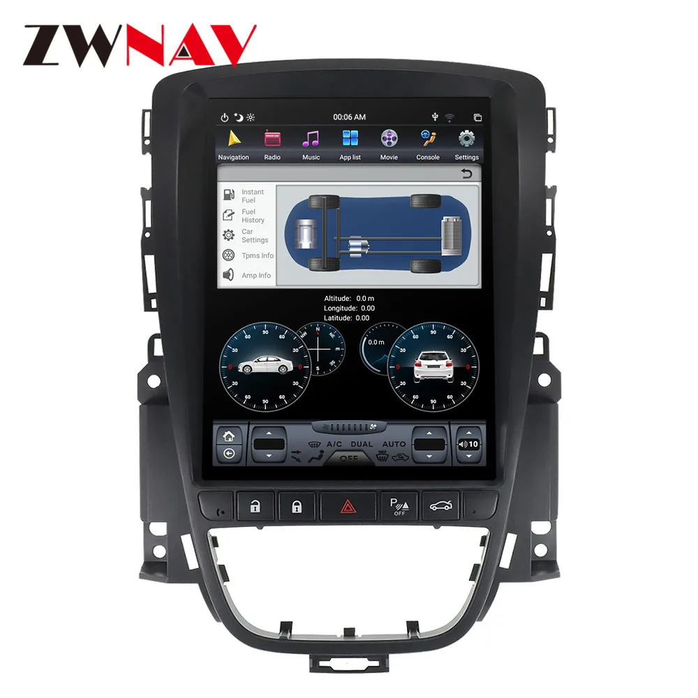 8+256G Tesa- Screen Android Multimedia Player For Opel Astra J 2009-2016 Car GPS Navigation Audio Radio Stereo Carplay Head Unit