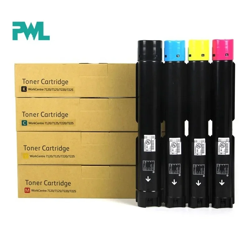 1PC IV2260 7125 Toner Cartridge for Xerox DocuCentre IV C2260 C2263 C2263L C2265 WorkCentre C7120 C7125 C7220