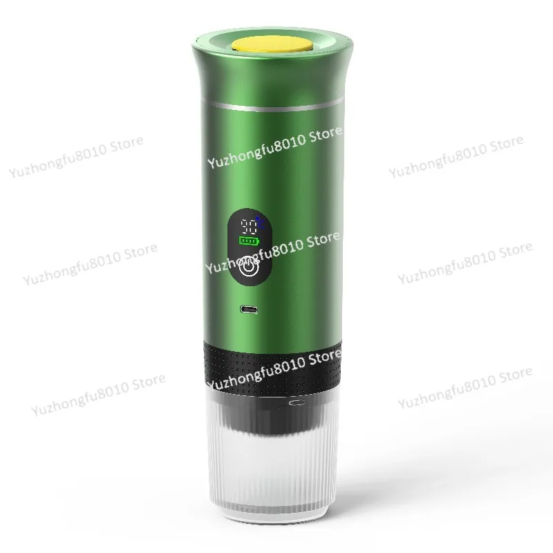 Portable coffee machine with self-heating and LED display Travel capsule coffee espresso machine mini hot and cold brew coffee
