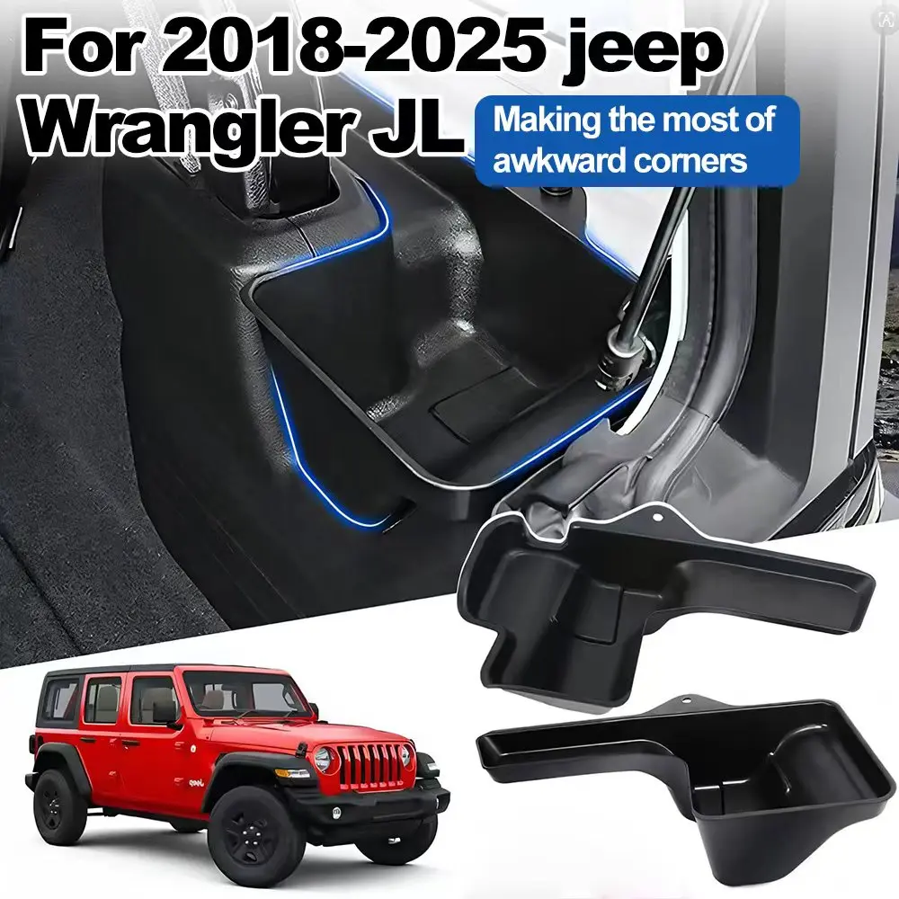 

Universal for Jeep Wrangler JL Rear Storage Box Trunk Window Organizer - Durable Vehicle Storage Solution for Wrangler Models