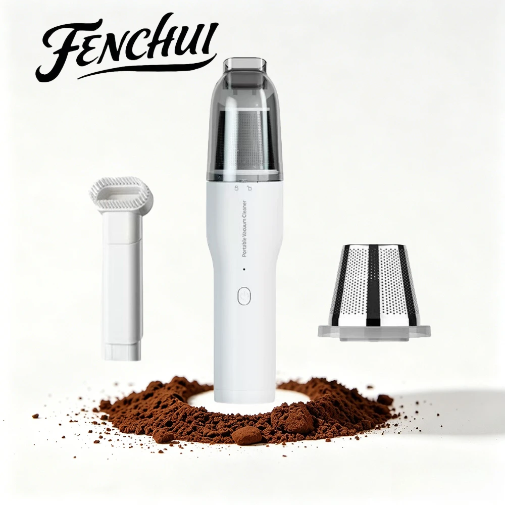 

Fenchui Recharge Electric Coffee Cleaning Brush Automatic Group Head Portafilter Cleaner Espresso Barista Cafe Accessory