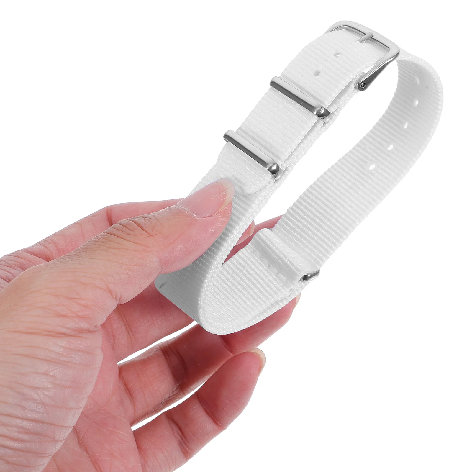 

Nylon Strap Breathable Watch Bands Water Proof Comfortable Wearing 18mm Mechanically Braided Lasting