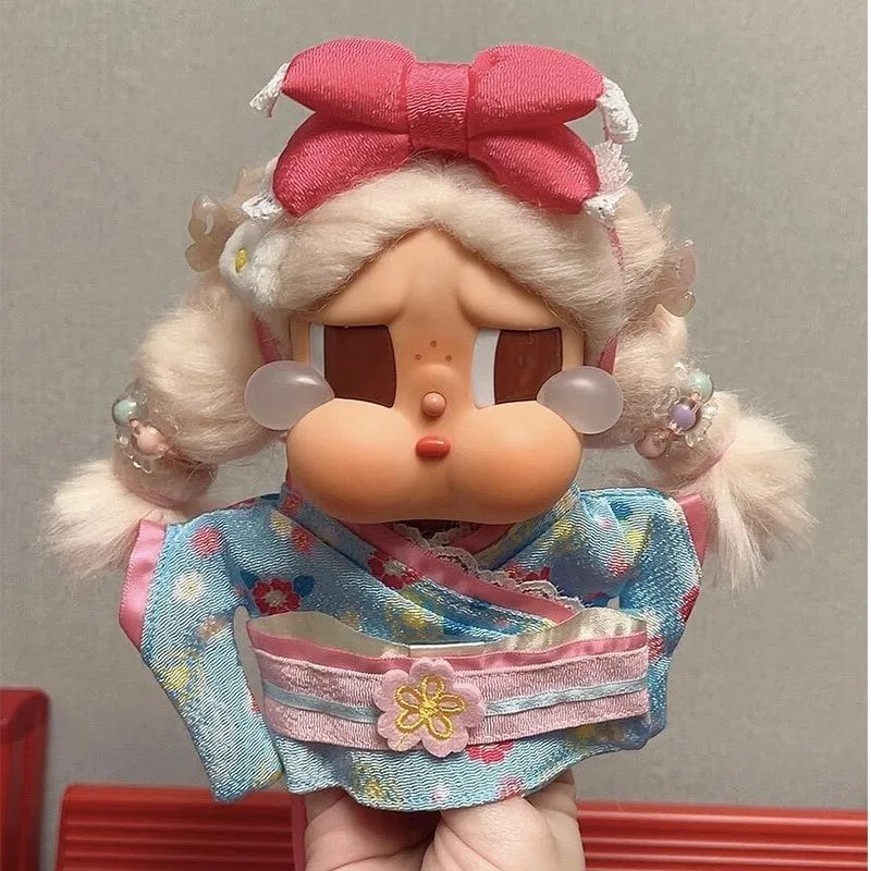 Keine Puppe für weinen Baby, Urlaub, Babykleidung, Urlaub, Vinyl, Plüsch, Strand, Nickerchen, Kimono mit Schleife, rein handgefertigt