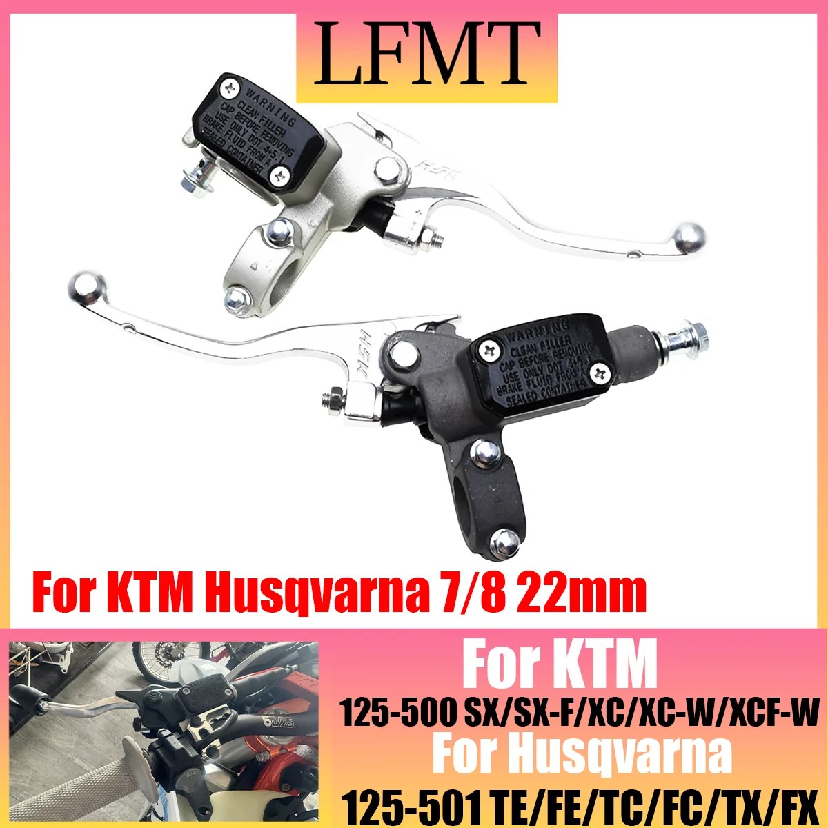 For KTM 125-500 SX/SX-F/XC/XC-W/XCF-W/XC-F/EXC Motorcycle Hydraulic Clutch Master Cylinder Brake Repair Upper Pump Handle Lever